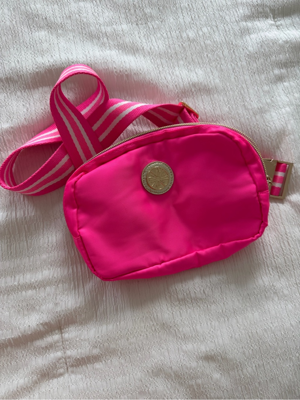 lily pulitzer Hot Pink Crossbody Belt Bag - Women